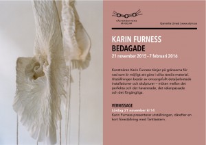 Vernissageinbjudan Karin Furness