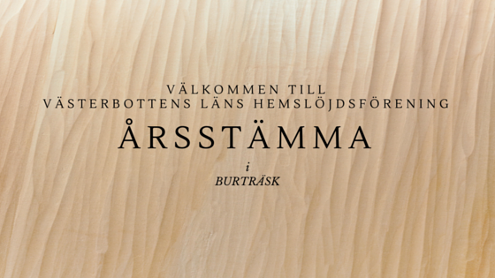 Årsstämma 2016