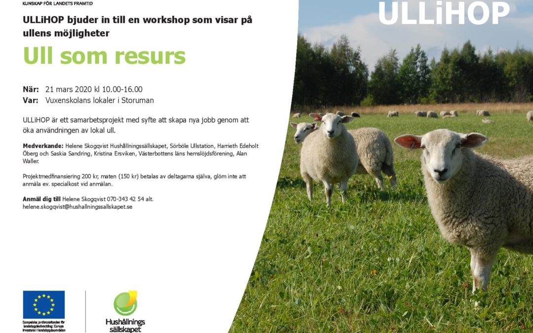 UlliHOP – Ull som resurs